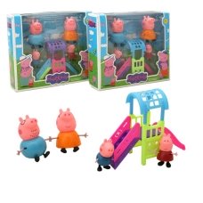 Ігровий набір 5в1 Пеппа 1830А з майданчиком