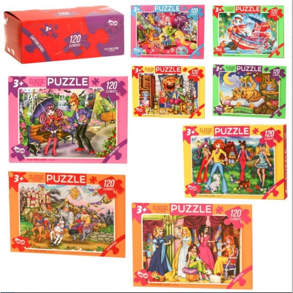 / Пазли дитячі класичні, 120дет ДТ-ПЗ-05-30