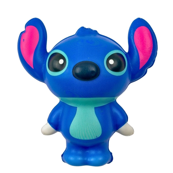 Іграшка антистрес сквіш 10 см Стіч 25-256 блакитний