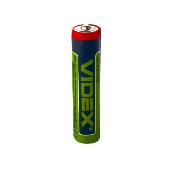 Батарейка мізинчикова ААА Videx Alkaline TURBO LR03 лужна