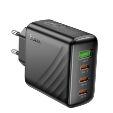 Зарядний блок живлення 3xType-C+USB HOCO CS27A Supply 67 W 20 V 3.35 A чорний