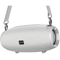 Колонка портативна BOROFONE BR12 Bluetooth FM сірий