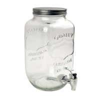 Лимонадниця з краном Viva 3 л скло прозорий