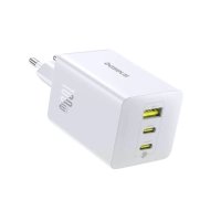 Зарядний блок живлення 2хType-C+USB Baseus FE11 EnerFill 100 W 20 V 3 A білий
