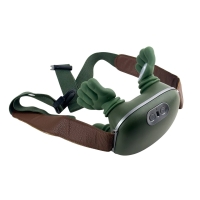 Масажер комір N7 роликовий зелений