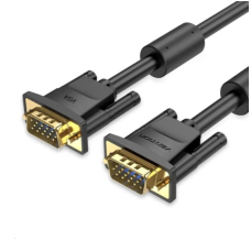 Кабель Vention VGA(3+6) Male to Male Cable with ferrite cores 5M Black (DAEBJ) new