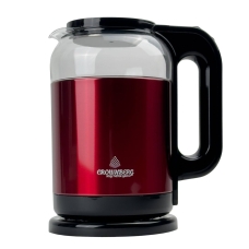 Електрочайник Crownberg CB-9210 нержавіюча сталь 1.7 л червоний