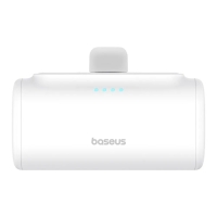 Універсальна мобільна батарея 5000 mAh Baseus Compact Type-C Edition 20 W повербанк білий