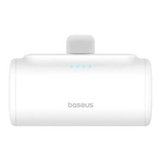 Універсальна мобільна батарея 5000 mAh Baseus Compact Type-C Edition 20 W повербанк білий