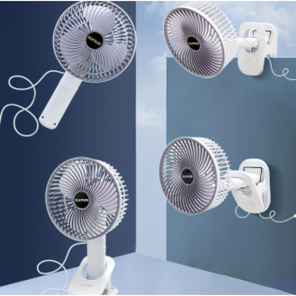 Портативний вентилятор на прищепці Desktop FAN FZM-A02 WX-6508 new