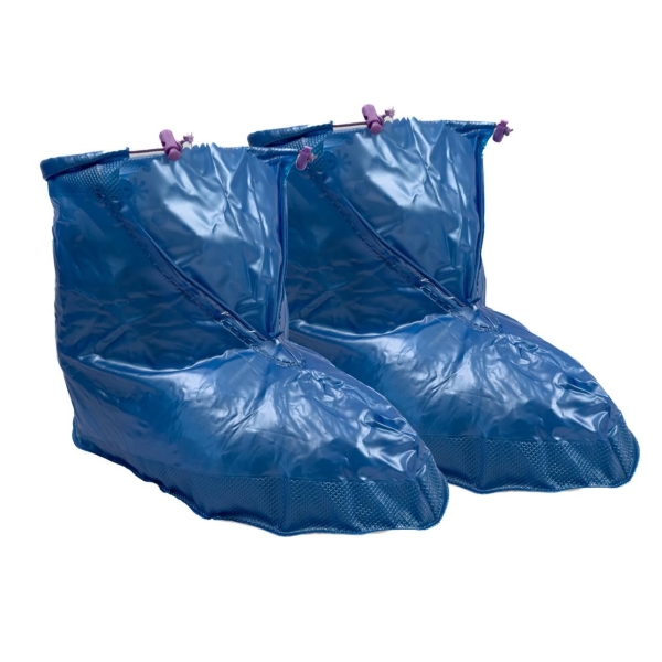 Чохли-бахіли для взуття 43-44 розмір KSY-801 ПВХ блакитний