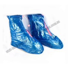 / Чехлы для обуви ПВХ XL размер 41-42 цв. Голубо-розовый