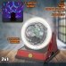 Диско лампа Solar з сонячною панеллю мульти