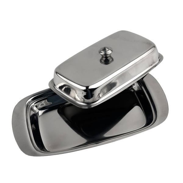 Маслянка Empire EM-0016 Фера 20 х 11 см сріблястий