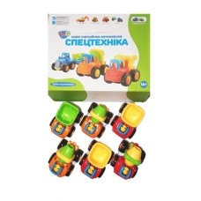 / Машинка спецтехника инерционная 9см