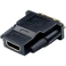 Перехідник DVI M/HDMI F чорний