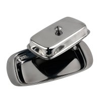 Маслянка Empire EM-0016 Фера 20 х 11 см сріблястий