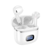 Навушники бездротові вкладки Hoco EQ1 Bluetooth білий Навушники бездротові вкладки Hoco EQ1 Bluetooth білий