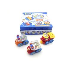 / Машинка-брязкальце Huile Toys інерційна, 10см.