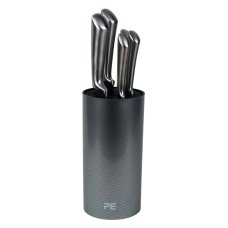 Набір ножів з підставкою 6 предметів Empire EM-1923 Сильвер нержавіюча сталь сріблястий