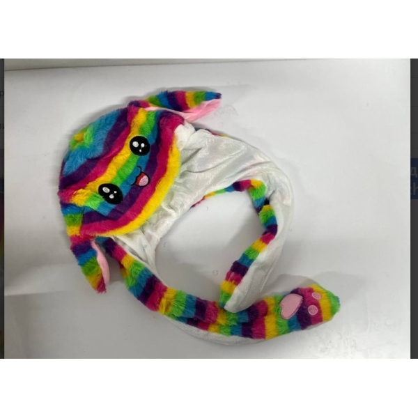 Шапка з вушками Пікачу, світиться