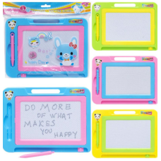 Дошка магнітна для малювання 9812 блакитна new