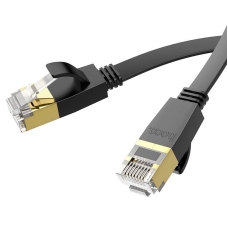 Мережевий кабель патч-корд RJ-45/RJ-45 1 м HOCO US07 General Cat 6 чорний