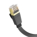 Мережевий кабель патч-корд RJ-45/RJ-45 1 м HOCO US07 General Cat 6 чорний