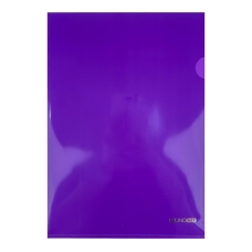 / Уголок пл. А4 "Axent" 180мк 1434-22 фиолетовый