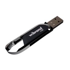 Флеш пам'ять USB 8 GВ Wibrand Aligator USB 2.0 сірий