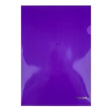 / Уголок пл. А4 "Axent" 180мк 1434-22 фиолетовый