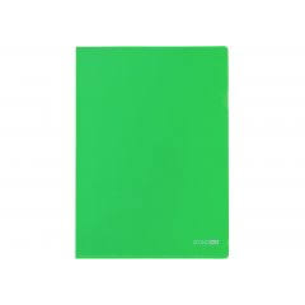/ Уголок пл. А4 "Economix" 180мк Е31153-04 зеленые