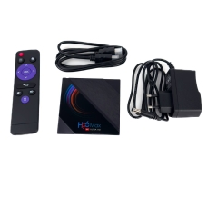 Приставка смарт TV Box H96 Max H616 6K 4/32 ГБ Android Bluetooth Ethernet Wi-Fi чорний