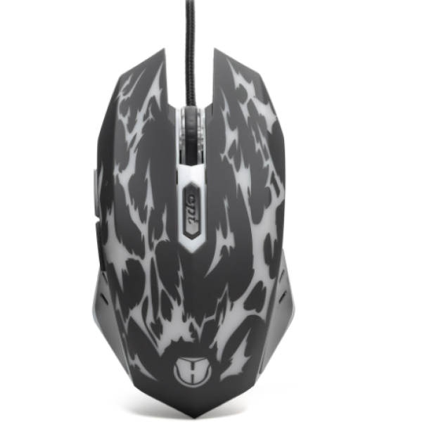 Комп'ютерна миша дротова Hölmer M-01GS ігрова з підсвіткою чорний