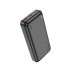 Універсальна мобільна батарея 20000 mAh Hoco J101A Astute 22.5 W повербанк чорний