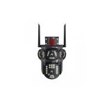 Камера відеоспостереження PTZ вулична WiFi (3L-V30-WIFI/ZD-0003-WIFI (V380PRO)) (4 камери) (мигалка) new