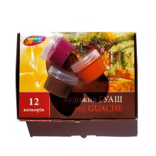 / Гуаш Колорит, 12кол, 17мл