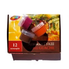 / Гуаш Колорит, 12кол, 17мл