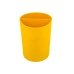 Підставка для ручок пластик жовтий
