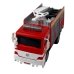 Іграшкова пожежна машина 119 світлові та звукові ефекти пластик 19 см червоний