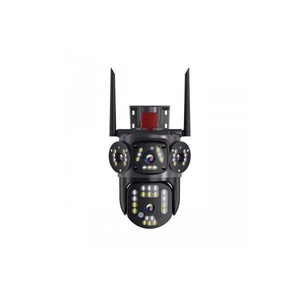 Камера відеоспостереження PTZ вулична WiFi (3L-V30-WIFI/ZD-0003-WIFI (V380PRO)) (4 камери) (мигалка) new