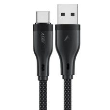 Кабель USB/Type-C 1.2 м ACEFAST C8-04 3 A чорний