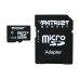 Карта пам'яті 16 GВ Patriot LX Series MicroSDHC UHS-1 Class 10 з адаптером чорний