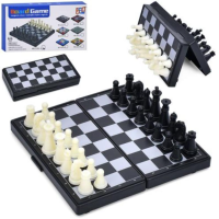 Шахи магнітні, ігрове поле 12,5-12,5см, в кор-ці, 1311-1 new