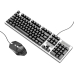 Комплект дротовий клавіатура та миша HOCO GM18 Luminous gaming RGB чорний