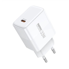 Мережевий зарядний пристрій REMAX Kiddy Series 33W 1C Fast Charger RP-U121 EU-White new