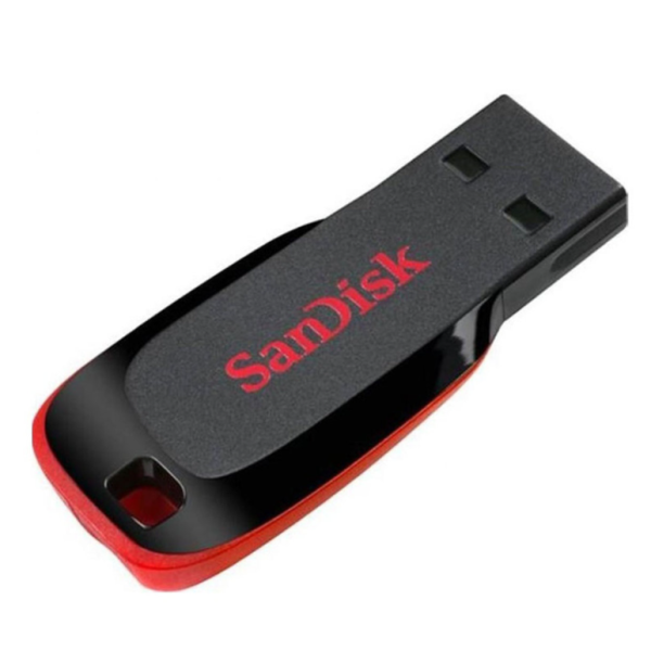 Флеш пам'ять USB 128 GВ San Disk Cruzer Blade USB 2.0 чорний