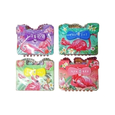 / Блокнот дит. - СУМОЧКА на кодовому замку, А-6, ФЛАМІНГО, 3727, 55 арк. (240, 4, 60)