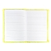 Блокнот А5 лінія 80 аркушів 4554 LOL пухнаста обкладинка жовтий