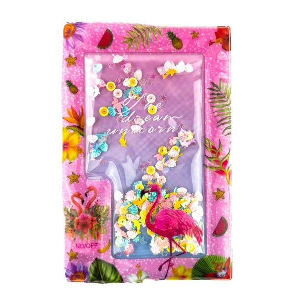 Блокнот А5 лінія 80 аркушів 4561 The Dream Unicorn з підсвіткою рожевий